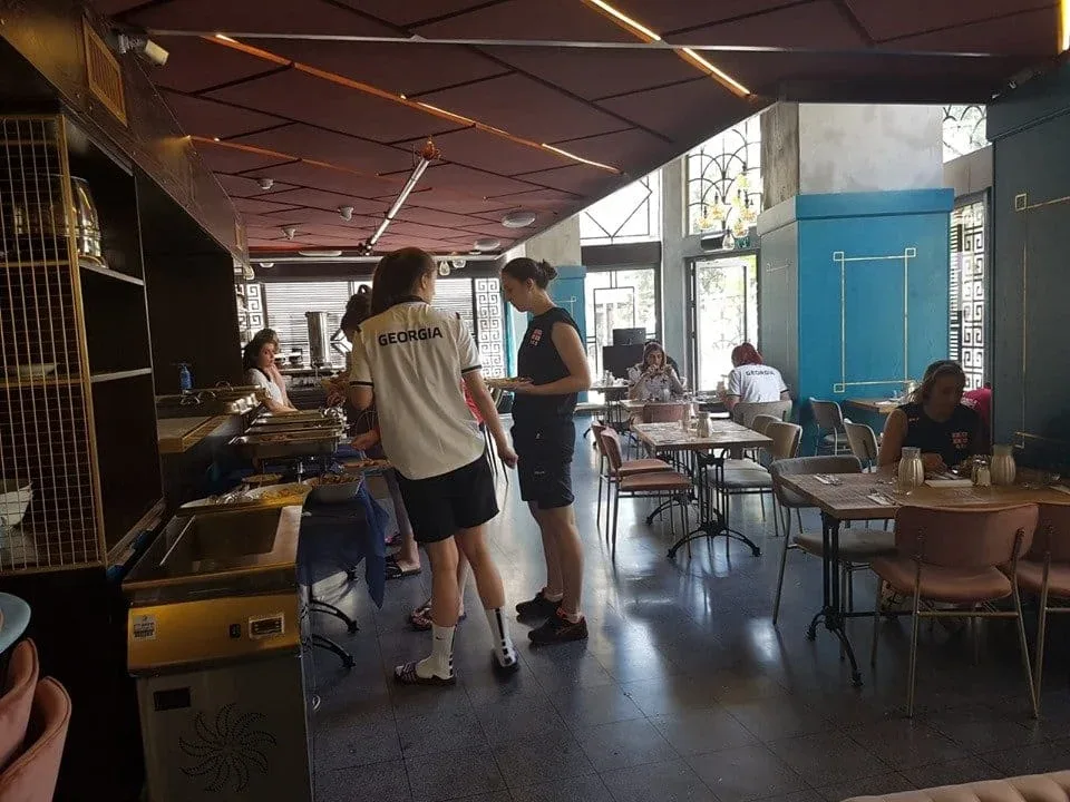 חדר אוכל של מלון דיאנה